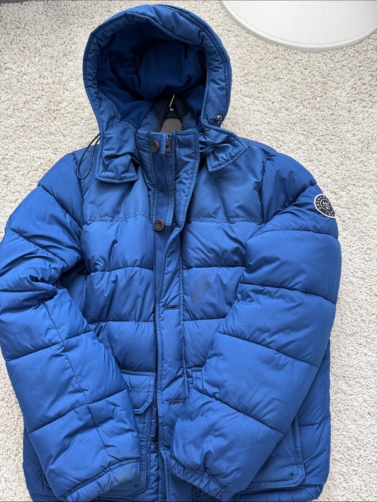 Abercrombie & Fitch Other - Abercrombie & Fitch Royal Blue Kids Puffer Jacket with Hood